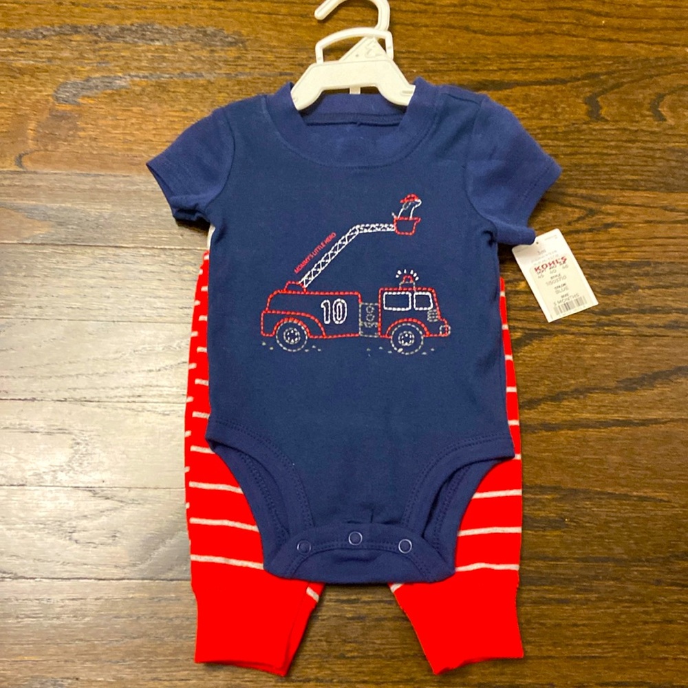 Fire truck Two Piece Set